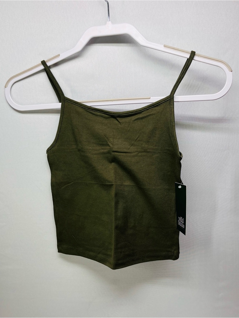 5 pack Wild Fable Olive Green Spaghetti Strap Cami